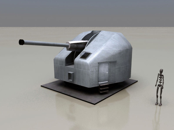 3d canon vessel model - Vessel canon by Jose Varela